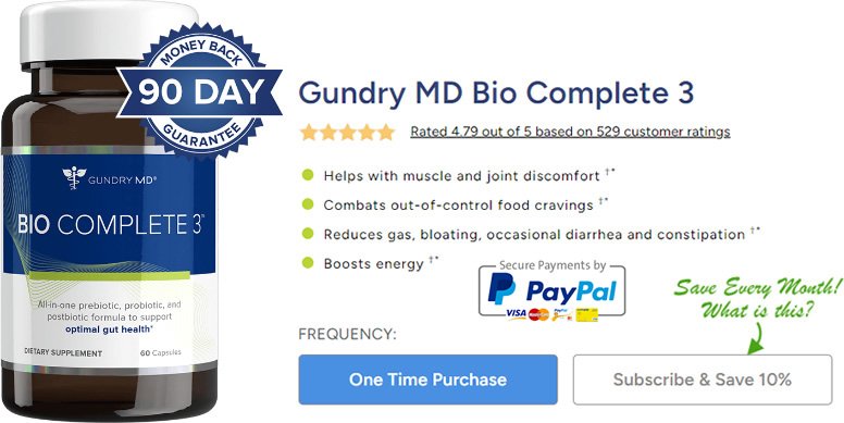 Bio Complete 3 Reviews: Does Gundry MD's 3-in-1 Gut Formula Really Work?