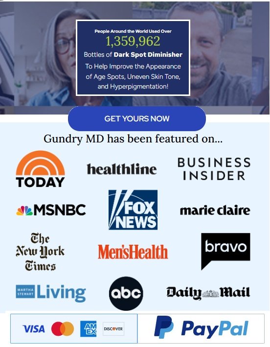 Gundry MD Dark Spot Diminisher Reviews: Does Dr. Gundry's Polyphenol Formula Actually Fade Age Spots? 