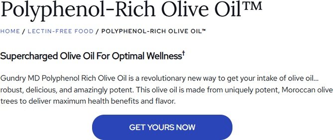 Gundry Olive Oil Reviews: Dr. Gundry's Formula Exposed