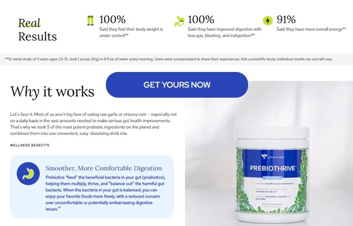 Gundry MD PrebioThrive Reviews: Does Dr. Gundry's Prebiotic Supplement Actually Balance Your Gut?