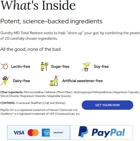 Gundry Total Restore Reviews: Does Dr. Gundry's 20-Ingredient Gut Formula Actually Work?